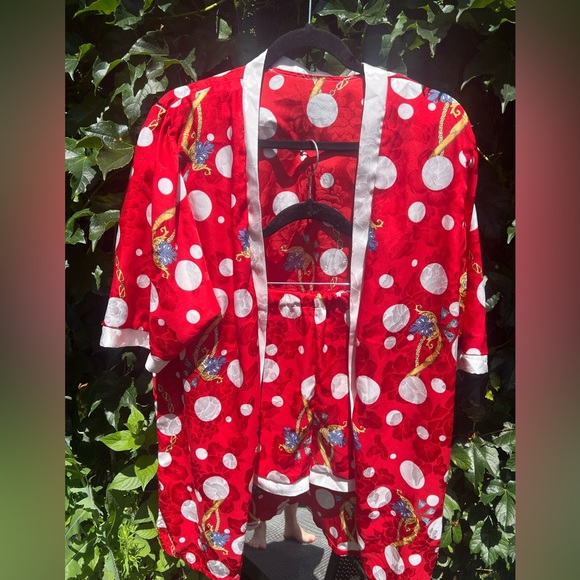 🚨SOLD🚨Matching red nautical 3 piece matching set top, tank & shorts - Picture 3 of 9